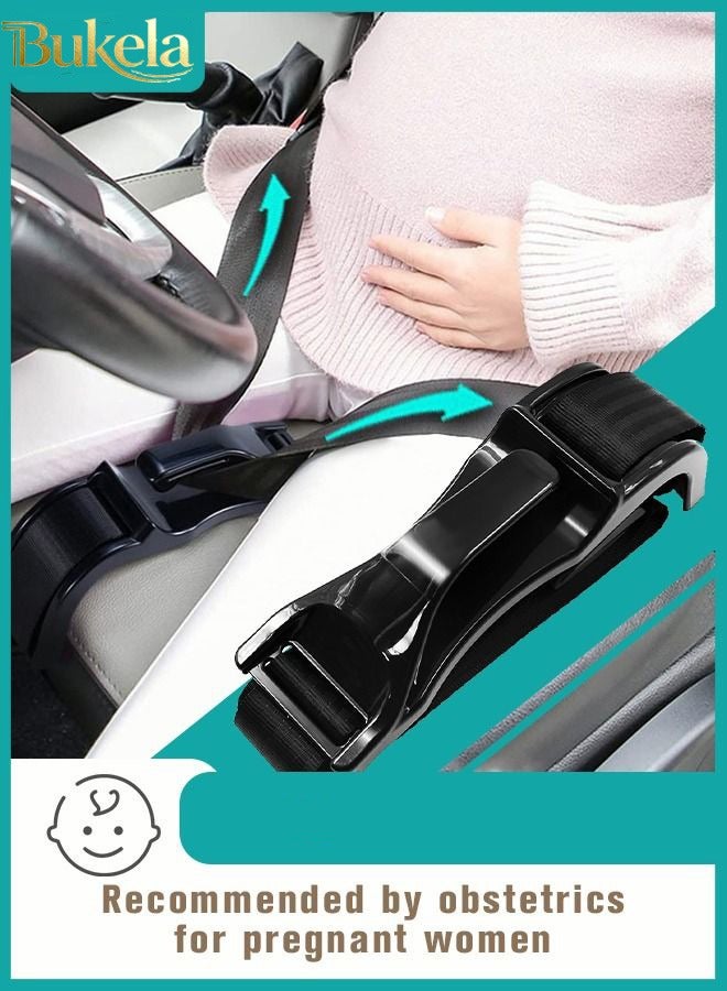 Bukela Pregnancy Car Seat Belt Adjuster, Safety Belts Clip Buckle Seat Bump Strap for Pregnant Women Protect Unborn Baby, Prevent Compression of Abdomen, A Must Have for Maternity - Image 1
